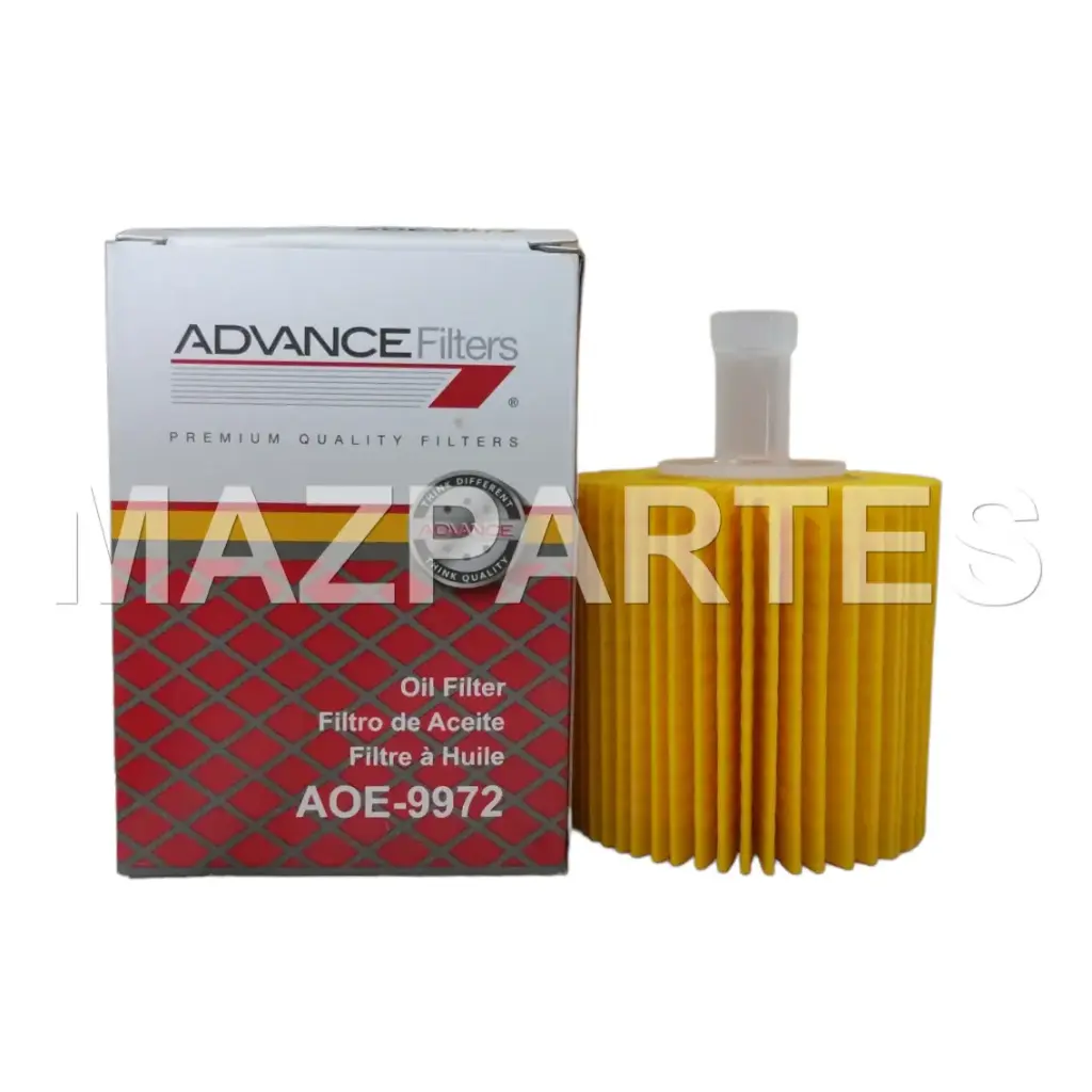 FILTRO ACEITE TOYOTA RAV4 2.5 07-16 NUEVO CAMRY 06-08 HIGHLANDER V6 3.3 HYBRID 08-17 SIENNA 11-13 COROLLA ELEMENTO
