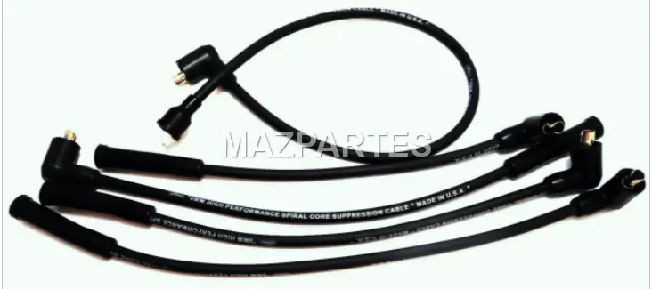 CABLES BUJIAS PICK UP 720 1.6 1.8 92-96 JUNIOR 2.0 79-81 DATSUN 1.8 78-80 160J 8MM