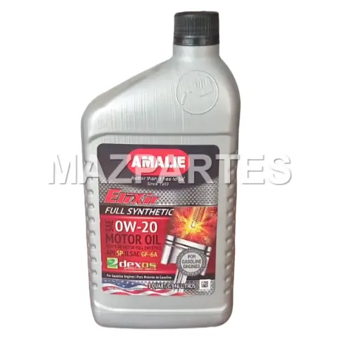 ACEITE MOTOR SAE 0W20 LITRO ELIXIR FULL SYNTHETIC SP GF-6A 12/1