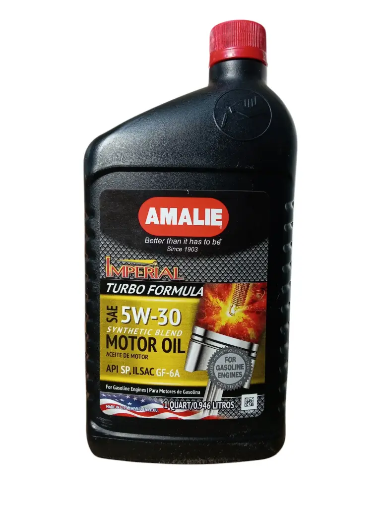 ACEITE MOTOR SAE 5W30 LITRO IMPERIAL TURBO SN SM SEMI-SYNTHETIC 12/1