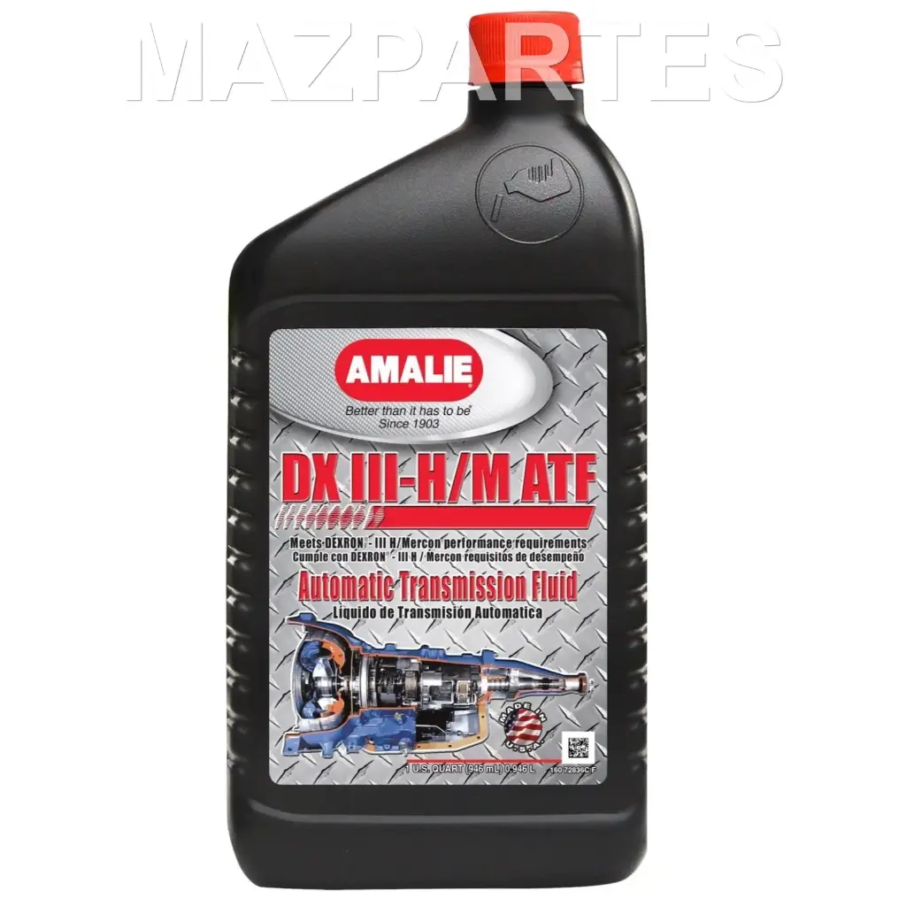 ACEITE HIDRAULICO DIRECCION LITRO DEXRON III DX III-H/M ATF 12/1