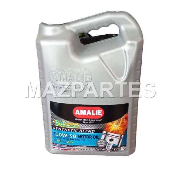 ACEITE MOTOR SAE 10W30 GALON PRO HIGH PERFORMACE SYNTHETIC BLEND GASOLINA SP 4/1