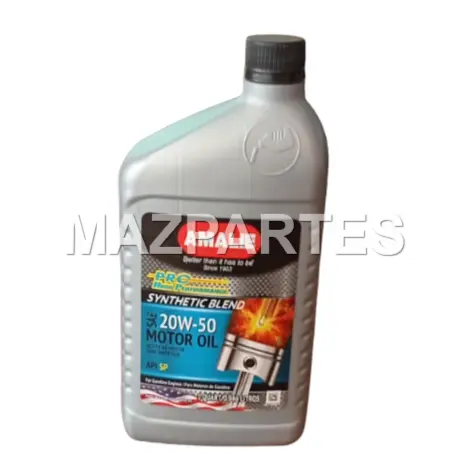 ACEITE MOTOR SAE 20W50 LITRO PRO HIGH PERFORMANCE SYNTHETIC BLEND SP 12/1