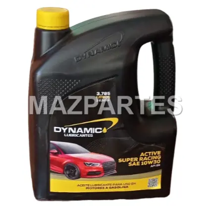 ACEITE MOTOR SAE 10W30 GALON ACTIVE SUPER RACING SN 6/1