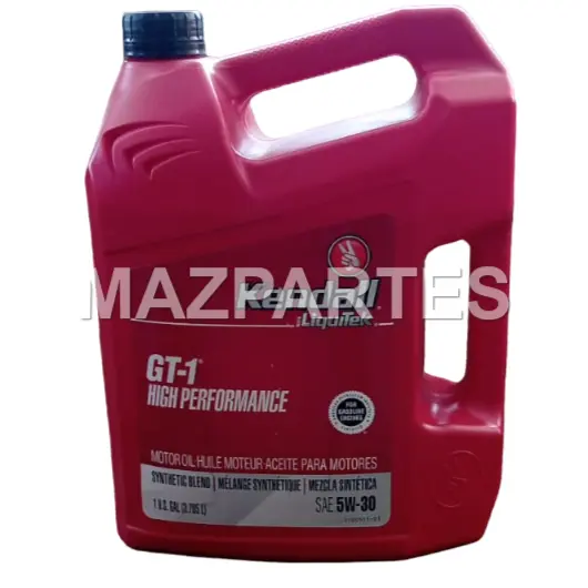 ACEITE MOTOR SAE 5W30 GALON LIQUITEK SYNTHETIC BLEND GT-1 SP 3/1