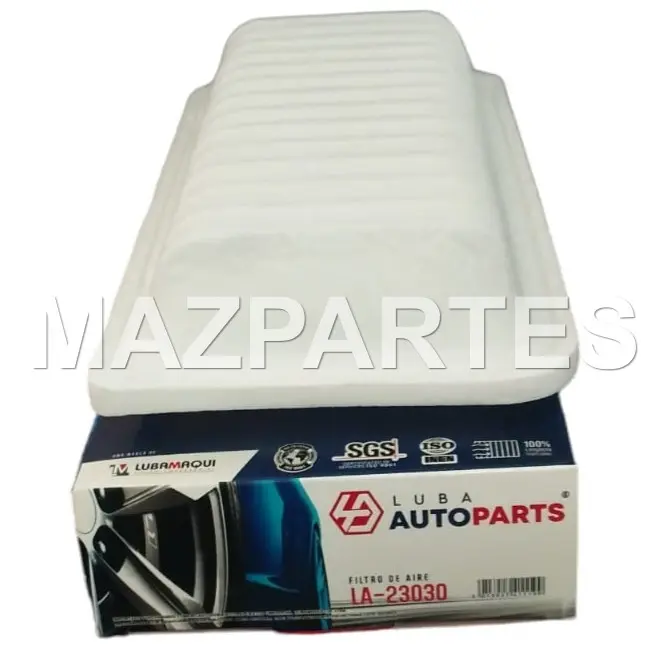 FILTRO AIRE YARIS 1.3 00-05 BYD F0 1.0 01-19 FLYER 1.1 10-12 DAIHATSU SIRION 1.3 06-09