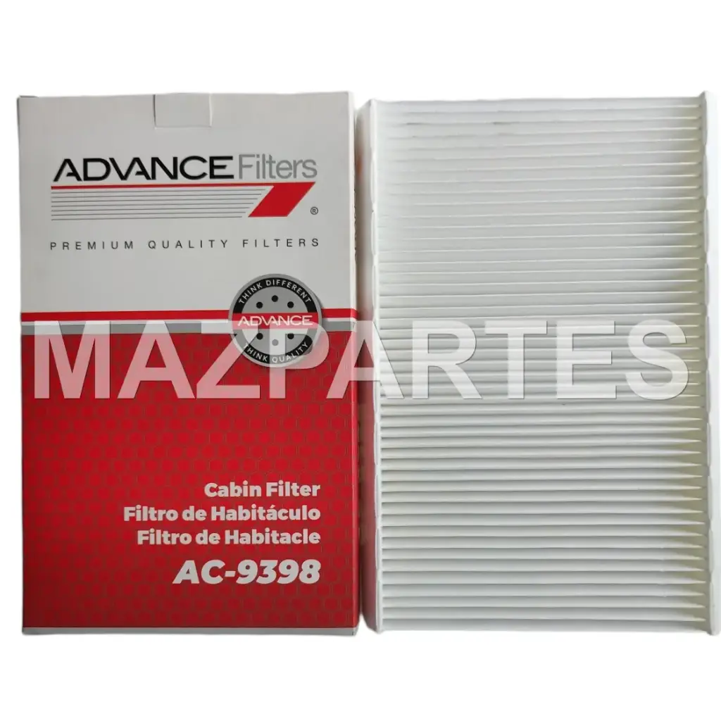 FILTRO CABINA CITROEN C3 1.4 04-10 C4 1.6 2.0 04-11 307 1.6 2.0 02-09 308 1.6 08-13