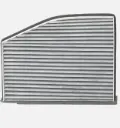 FILTRO CABINA GOLF 1.6 07- BORA 2.5 05-11 JETTA 2.0 11-18 PASSAT 05-15 TIGUAN 2.0 09-18 FABIA 1.2 1.4 OCTAVIA 07-13 AUDI TT A3 2.0 06-16 Q3 Q4 1.4 14-18