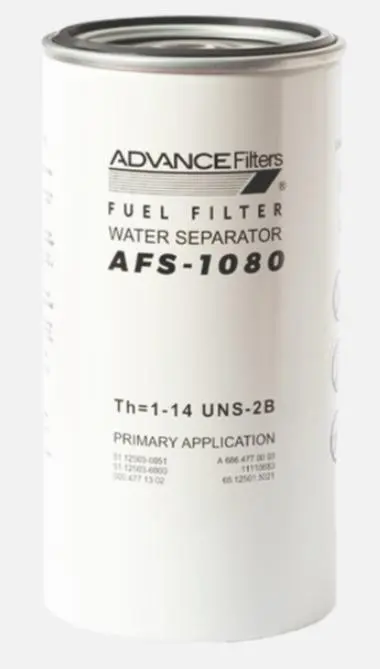 FILTRO COMBUSTIBLE 1-14 ISUZU CYZ FVZ MERCEDES BENZ ATEGO AXOR SWK1080 SIN VISOR