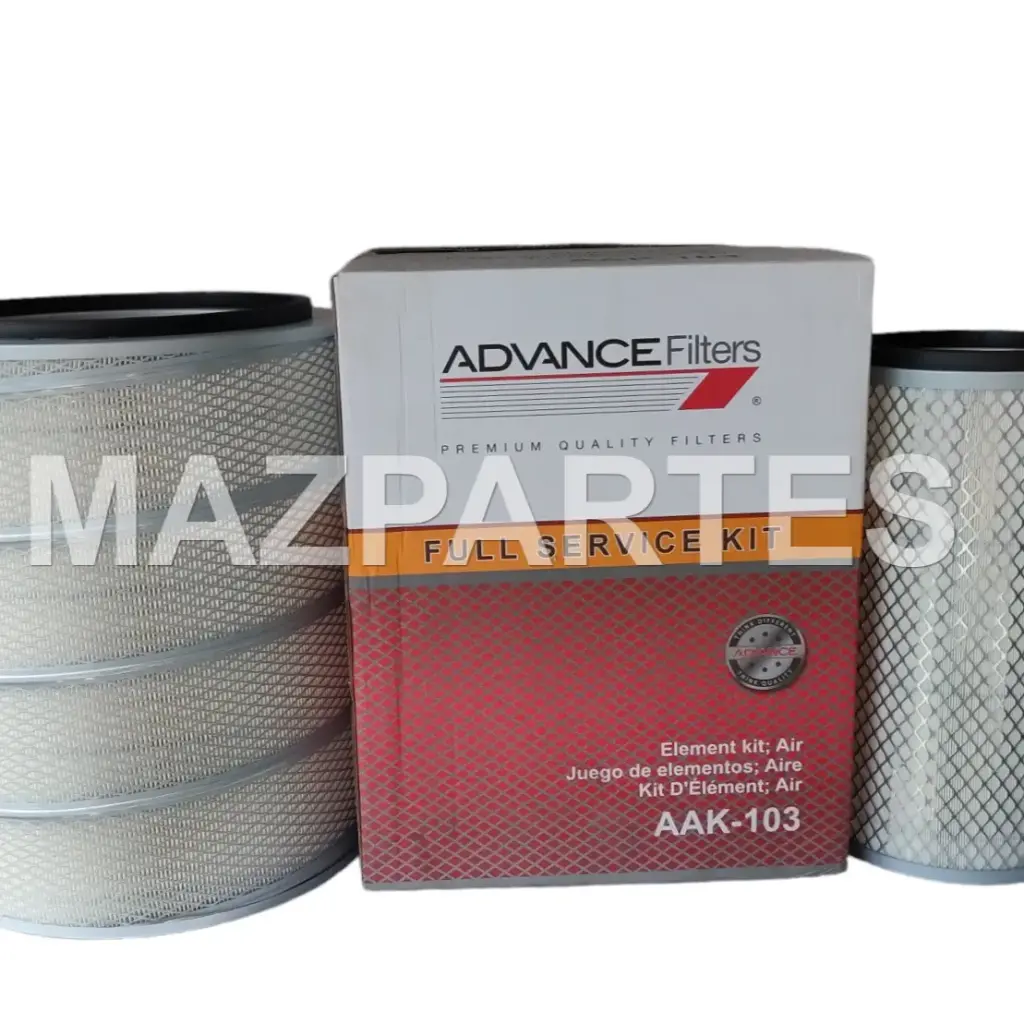 KIT FILTROS AIRE HINO 700 ZS MODELO 4041 AA1342-AA1341