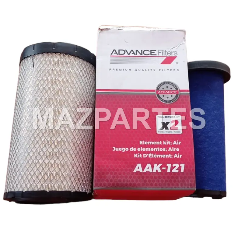 KIT FILTROS AIRE SINOTRUK 1067 5 TON CUMMINS ISF 3.8