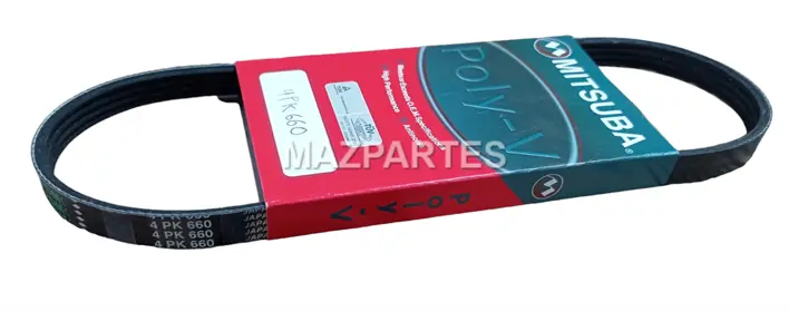 BANDA ACCESORIOS ACANALADA CHEVROLET SPARK 4 CILINDROS
