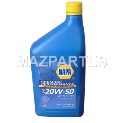 ACEITE MOTOR SAE 20W50 LITRO PREMIUM PERFOMANCE SN MINERAL 12/1