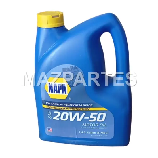 ACEITE MOTOR SAE 20W50 GALON PREMIUM PERFOMANCE SN MINERAL 3/1
