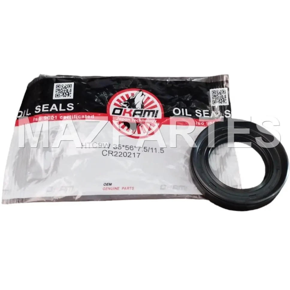 RETENEDOR EJE DIFERENCIAL ALLEGRO 00-08 MAZDA 3 06-14 35X56X7.5X11.5 NEGRO