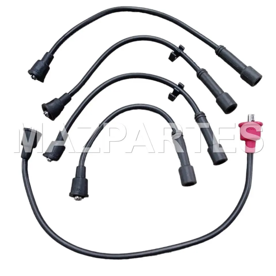CABLES BUJIAS NISSAN DATSUN 1200 1.2 72-99 A12 8 VALVULAS