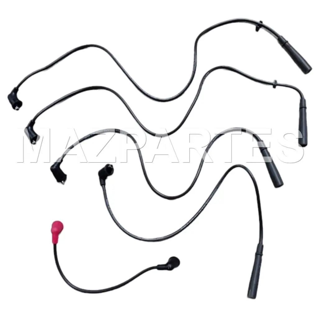 CABLES BUJIAS LUV 1.6 1.8 76-00 TROOPER 2.0 88-00 CABLE BOBINA CORTO
