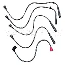 CABLES BUJIAS LUV 2.3 4ZD1 TROOPER 2.3 SAMURAI CORTOS