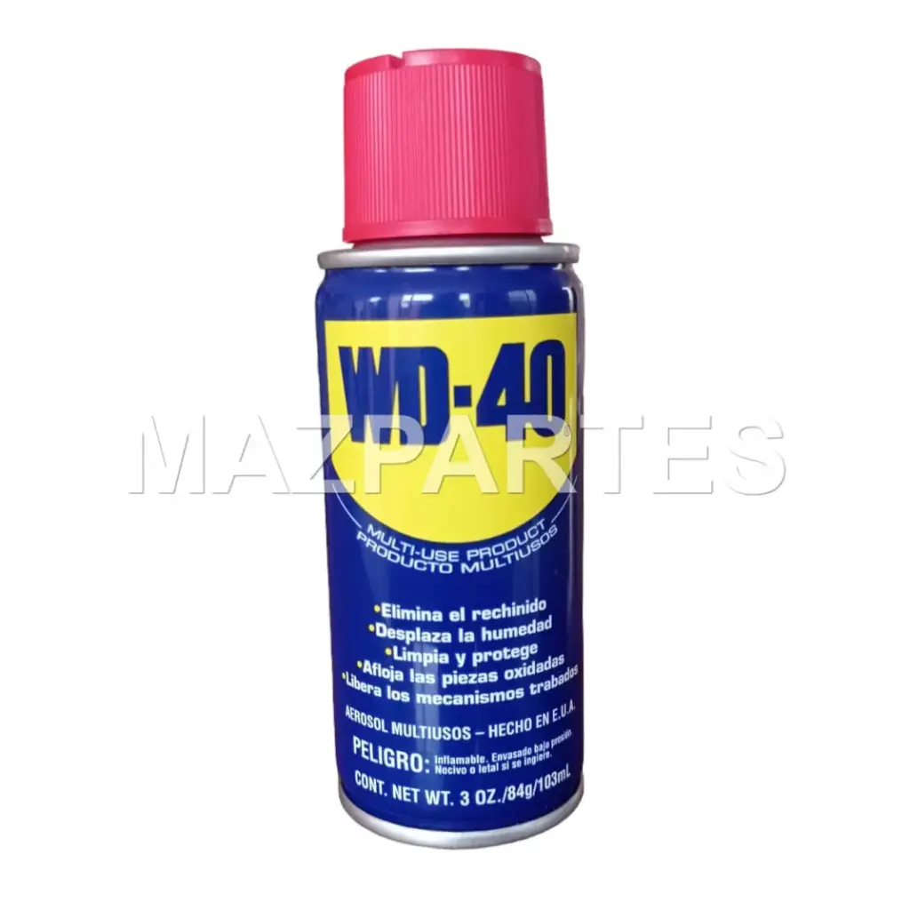 WD40 LUBRICANTE SPRAY MULTIUSOS 3 OZ 85g 101 mL 12/1