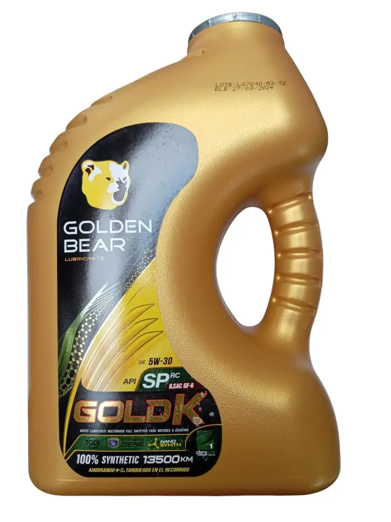 ACEITE MOTOR SAE 5W30 GALON FULL SYNTHETIC GOLDK SP 6/1