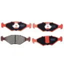 PASTILLAS FRENO DELT GOL 1.8 96-02 DELGADO PARA DISCO VENTILADO BRASILENO FIAT UNO SPAZIO 1.3 PREMIO 1.3 92-97 CORBATIN FIORINO PALIO 97- 17.2 MM