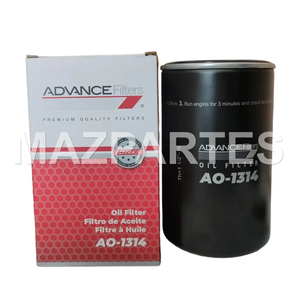 FILTRO ACEITE 1 1/2-16 HINO GH GD FG AK EURO 3  20/1