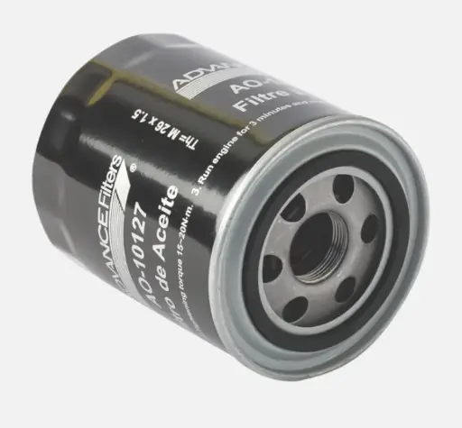 [AO-10127] FILTRO ACEITE M26X1.5 PREGIO 2.5 3.0 01-14 K2700 2.7 01-05 H1 2.4 2.5 04-14 H100 01-05 H350 II 2.5 15- TERRACAN 2.5 2.9 03-07 CARNIVAL 2.9 01-05 L200 2.4 02-07 NLR 40/1