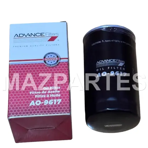 [AO-9617] FILTRO ACEITE M27X2 DAF LF55 DAY CAB CA PACCAR GR 184 6.7 DF140 DFM210 CARGO