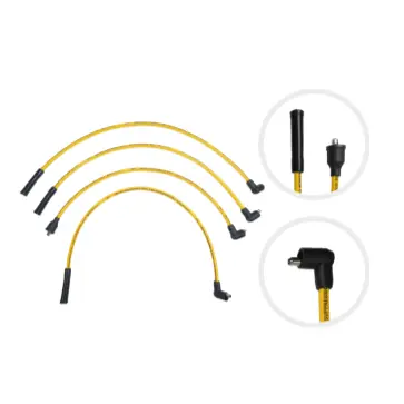 [609A] CABLES BUJIAS FORSA I 1.0 88-91 8MM AMARILLO