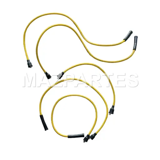 [623A] CABLES BUJIAS SAN REMO 1.6 83-96 CHEVETTE 78-84 8MM AMARILLO