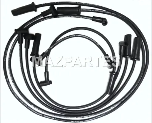 [683] CABLES BUJIAS D-MAX 3.5 05-13 RODEO 3.2 99-05 8MM