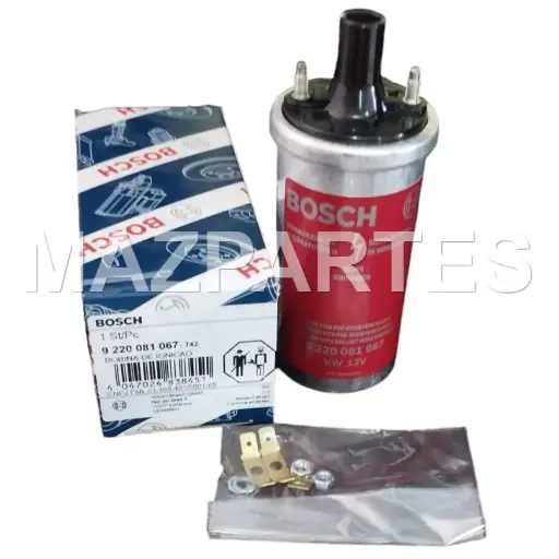 [9220081067] BOBINA ENCENDIDO UNIVERSAL B2000 B2200 88-99 12V ROJA ENCENDIDO ELECTRONICO