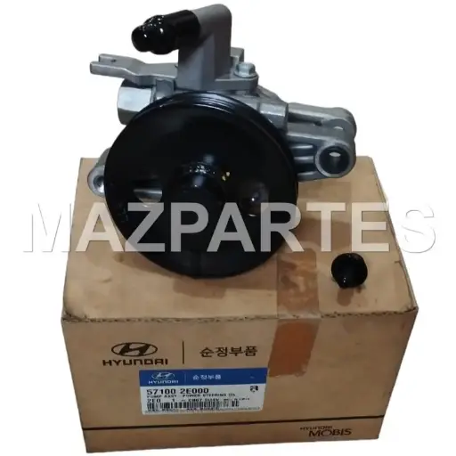 [571002E000] BOMBA DIRECCION HIDRAULICA TUCSON 05-10 SPORTAGE 05-10 GAS C/POLEA 3 CANALES