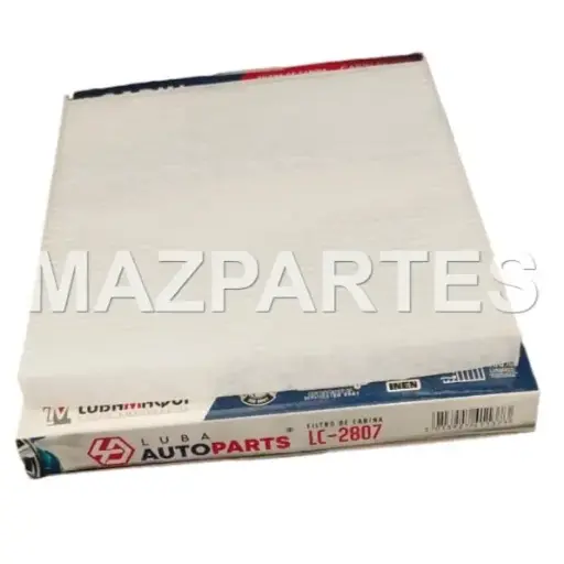 [LC-2807] FILTRO CABINA TUCSON 2.0 05-15 RIO XCITE 1.6 06-09 SPORTAGE 2.0 05-17 CERATO 11-17 MAZDA 6 2.0 04-08 ACCENT 12- SOLUTO 22- 16-