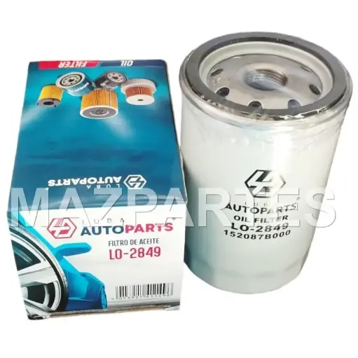 [LO-2849] FILTRO ACEITE M20X1.5 B2200 99-05 B2600 88-91 BT-50 2.2 2.6 06-16 B2000 CARBURADOR 2.0 91-96 2.2 97-99 RANGER 2.6 07-09 626