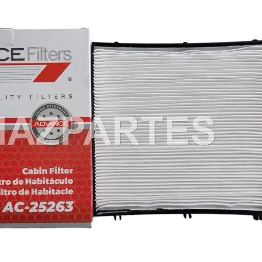 [AC-25263] FILTRO CABINA ACCENT VERNA 1.4 20- RIO XCITE 1.4 19-
