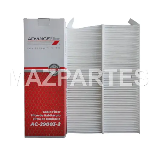 [AC-29003-2] FILTRO CABINA BERLINGO 1.6 15- C4 2.0 PICASSO 06-13 C5 1.6 20- 3008 2.0 19- 5008 1.6 19- PARTNER 1.6