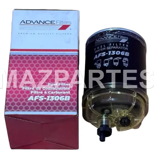[AFS-1306B] FILTRO COMBUSTIBLE 1-14 HINO GD GH FG 00-04 05-11 FB RANGER FC 05-05 CON VISOR