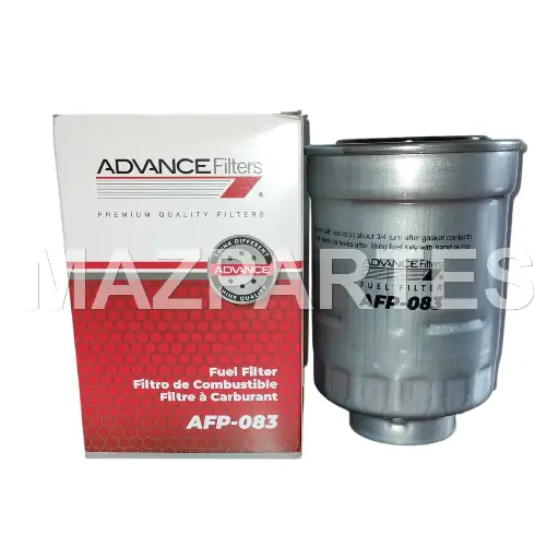 [AFP-083] FILTRO COMBUSTIBLE BT-50 2.5 08-16 L200 SPORTERO D 07-09 PATHFINDER TERRANO 3.3 02-03 HIACE 2.5 D 96-06 HILUX 3.0 D 06-11 40/1