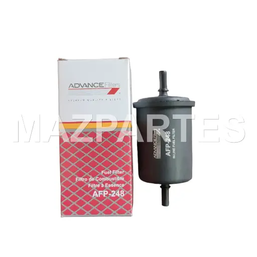 [AFP-248] FILTRO COMBUSTIBLE CLIO DUSTER KANGOO LAGUNA LOGAN MEGANE SANDERO SCENIC SYMBOL TWINGO PEUGEOT 206 207 307 406 407 607 807 CITROEN C3 C4 C5 XSARA SIRION TERIOS VOYAGE 1.6