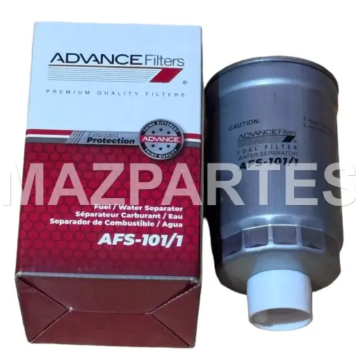 [AFS-101/1] FILTRO COMBUSTIBLE SEPARADOR AGUA M16X1.5 SORENTO 2.5 06-09 SANTA FE 2.2 TUCSON VERACRUZ 3.0 CARENS 2.0 DIESEL T8 2.0