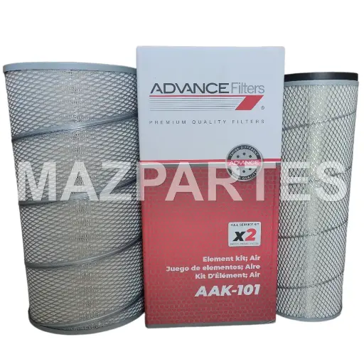 [AAK-101] KIT FILTROS AIRE HINO AK GD AA-1313 AA-1307