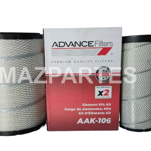 [AAK-106] KIT FILTROS AIRE ISUZU FVR 11- AA6036-AA6037