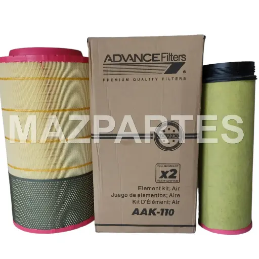 [AAK-110] KIT FILTROS AIRE MAN TRACTO TGS TGA SINOTRUK MOTOR MAN AA-68380 AA-68390