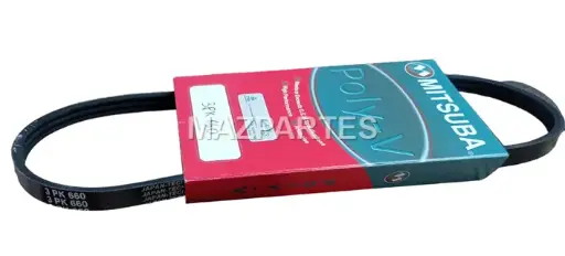 [3PK660] BANDA ACCESORIOS ACANALADA MATRIX 1.6 01-ELANTRA