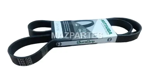 [6PK1345] BANDA ACCESORIOS ACANALADA TUCSON 2.0 05- DIESEL