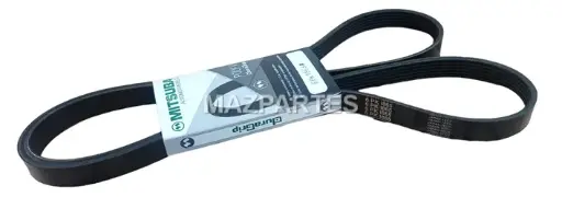 [6PK1865] BANDA ACCESORIOS ACANALADA CHEVYTAXI 1.5  OPTRA 1.8 MAZDA 3 1.6 FABIA 1.2 6PK1864