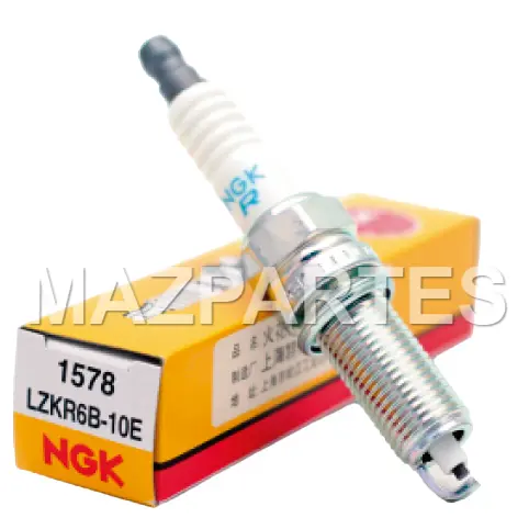[LZKR6B-10E] BUJIA TUCSON IX ACCENT 1.4 14- RIO R 12- VERNA 20-22 SOLUTO XCITE 17-22 TIIDA 1.6 1.8 ALMERA 10/1