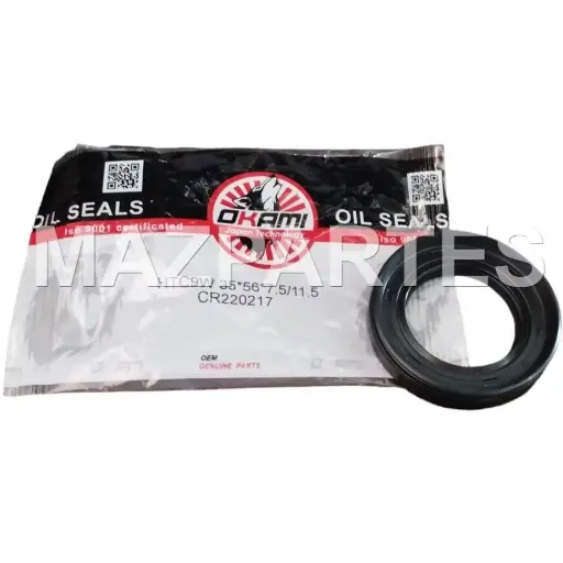 [CR220217] RETENEDOR EJE DIFERENCIAL ALLEGRO 00-08 MAZDA 3 06-14 35X56X7.5X11.5 NEGRO