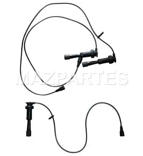 [MD-311208] CABLES BUJIAS MONTERO 3.5 93-98 6G74 24V 3 CABLES 2 CAJAS EL JUEGO